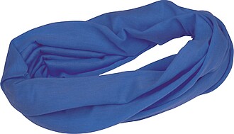Bandana loop scarf, blue