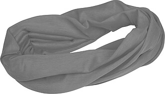 Bandana loop scarf, grey