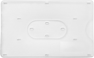 Bank card holder for one cardWhite