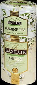 Basilur 2v1 Jasmine & Green tin 30g & 70g