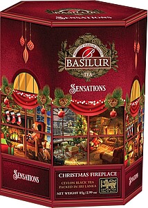 BASILUR Sensations Christmas Fireplace paper 85g
