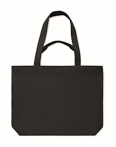 Beach bag canvas 320 gr/m2, black