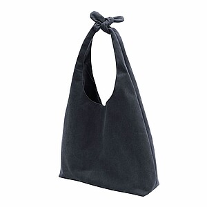 Beach bag "Menorca" cotton, anthracite