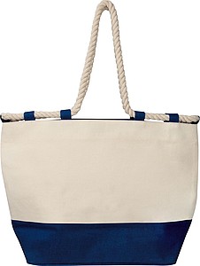 Beach bag with drawstring