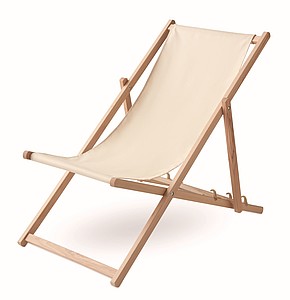 Beach chair in wood