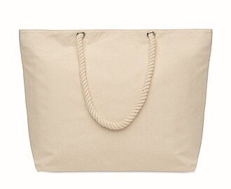 Beach cooler bag in cotton