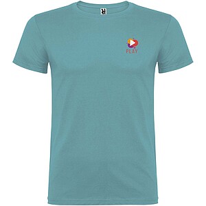 Beagle short sleeve kids t-shirt, dusty blue