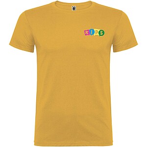 Beagle short sleeve kids t-shirt, ochre