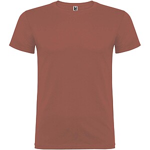 Beagle short sleeve mens t-shirt, brick red