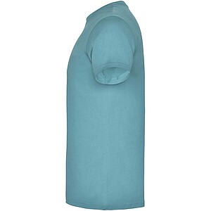 Beagle short sleeve mens t-shirt, dusty blue