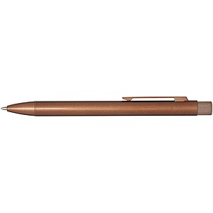 Beatriz recycled brass ballpoint pen (blue ink), copper