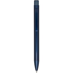 Beatriz recycled brass ballpoint pen, blue