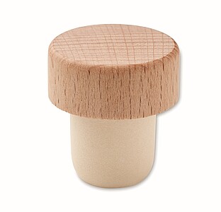 Beech wood bottle stopper, wood