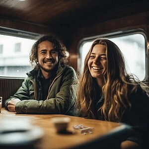 Beech wood brain teaser puzzle