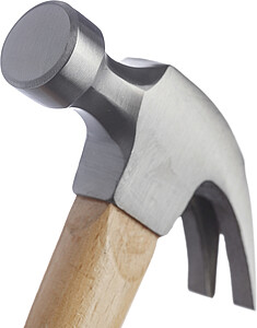 Beechwood claw hammer Asha, brown