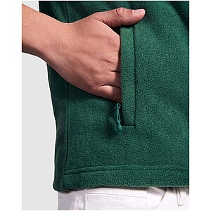 Bellagio unisex fleece bodywarmer, bottle green