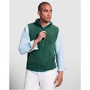 Bellagio unisex fleece bodywarmer, bottle green