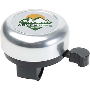 Bellix bicycle bell, silver