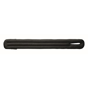 Bendable roll travel pillow, black