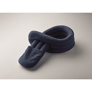 Bendable roll travel pillow, french navy
