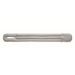Bendable roll travel pillow, grey