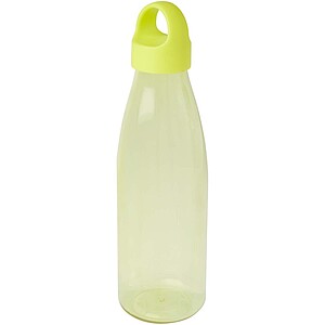 Bergen 800 ml recycled plastic water bottle, lime