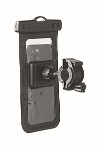 Bike mobile mount case in PVC, black