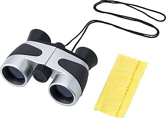 Binoculars. 4 x 30 magnification.Black/silver