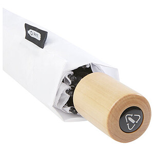 Birgit 21 foldable windproof recycled PET umbrella