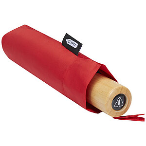 Birgit 21 foldable windproof recycled PET umbrella