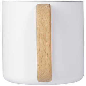 Bjorn 360 ml RCS certified recycled stainless steel mug with copper vacuum insulation