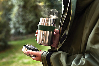 Black+Blum Food Flask 400 ml, dark green