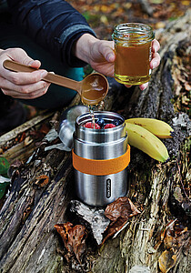 Black+Blum Food Flask 400 ml, orange