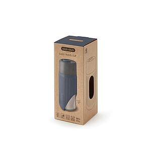 Black+Blum Glass Travel Cup 340ML, grey