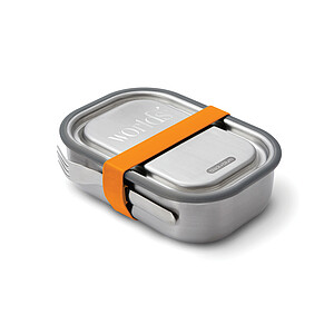 Black+Blum Stainless Steel Lunch Box Large, orange