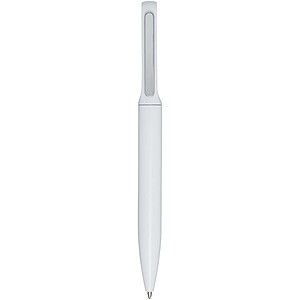 Blanca recycled aluminium ballpoint pen, white