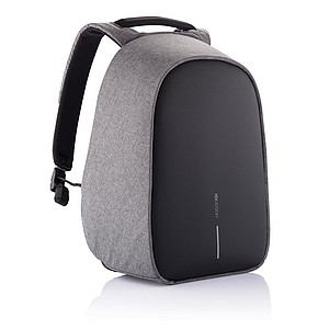 Bobby Hero Regular, Anti-theft backpack,grey, black