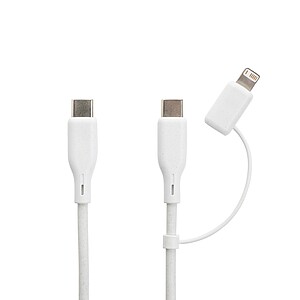 Boost RCS reycled PET 20W type C 2 pcs charging set, black