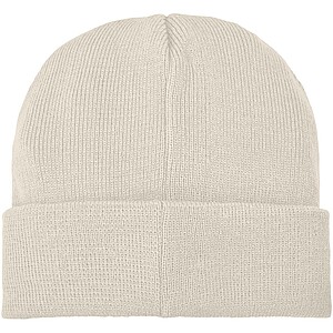 Boreas beanie with patch, sandstone