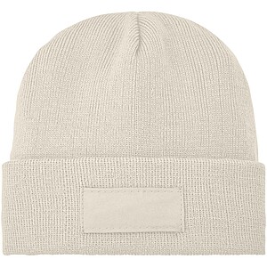 Boreas beanie with patch, sandstone