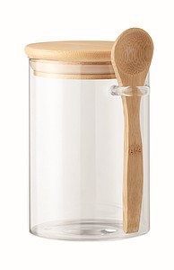 Borosilicate glass jar 600 ml