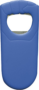 Bottle opener, plastic Blue