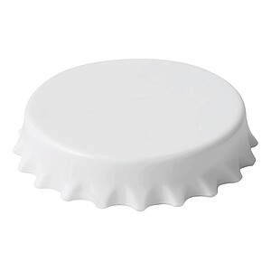 Bottle opener, white