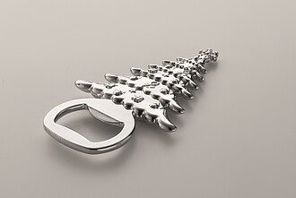 Bottle opener with Christmas design