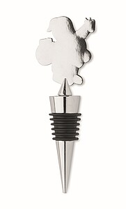 Bottle stopper with Christmas design