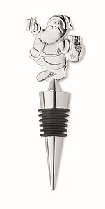 Bottle stopper with Christmas design