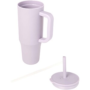 Brady 900 ml RCS certified insulated tumbler with silicone straw, lilac