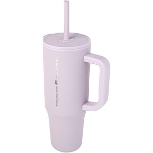 Brady 900 ml RCS certified insulated tumbler with silicone straw, lilac