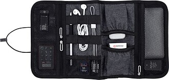 Brandcharger Folio portfolio, grey