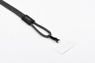 Brandcharger Lany lanyard, gun metal